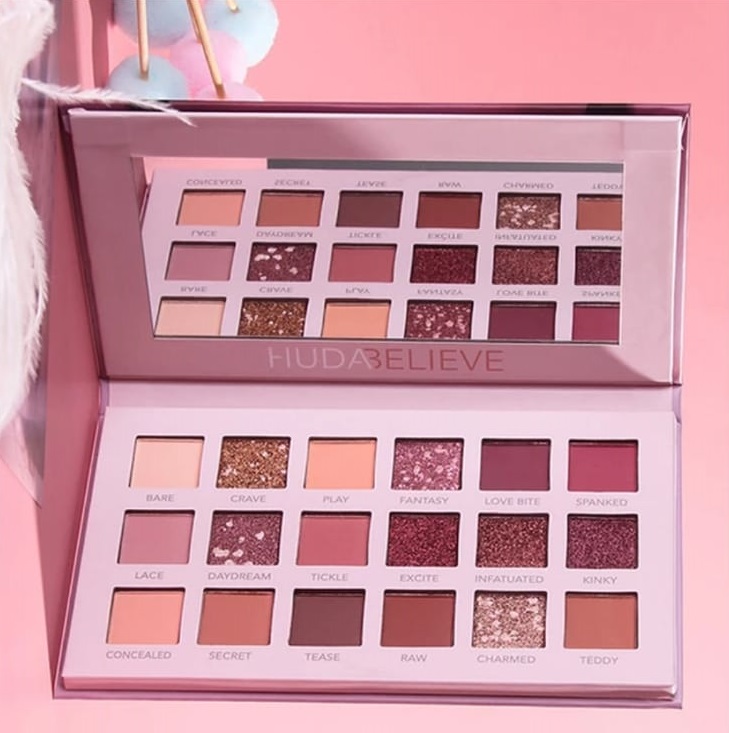 Nude eyeshadow palette 18 colors